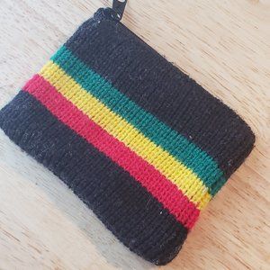 Handmade Jamaican wallet/pouch/sleeve.